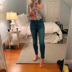 JCrew Mid High Waisted Jeans